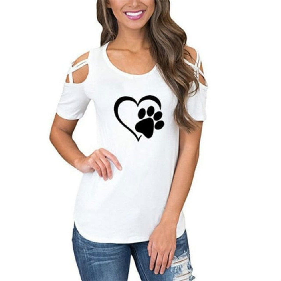 OhSaucy Bear Paw Cotton Tees