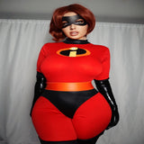 OhSaucy codtume Elastigirl Cosplay Costume The Incredibles 2