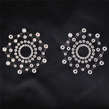Oh Saucy Body Jewellery as pic 11 1 Pair Fancy Tassel Breast Nipple Cover Self Adhesive