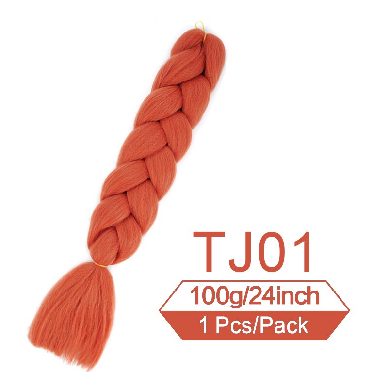OHS hair P16/613 / China / 24inches|1Pcs/Lot 24 Inch Jumbo Braiding Hair Braids Extensions Box Twist Pre Stretched Synthetic Hair Crochet Braid