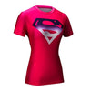 T shirt Women 3D Superhero Quick Dry Compression Shirt Ladies Stretch Sports T-shirt - OhSaucy