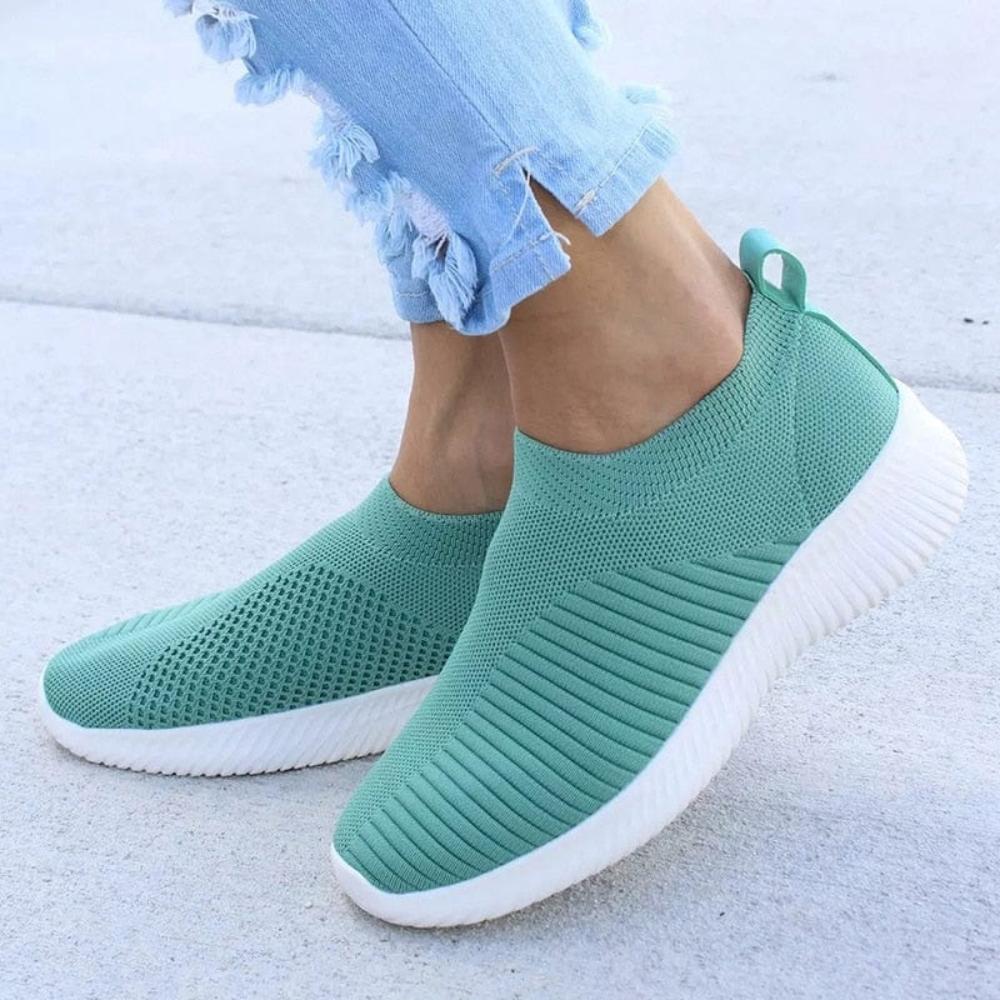 Oh Saucy Casual Sock Sneakers Knitted Slip On Leisurewear