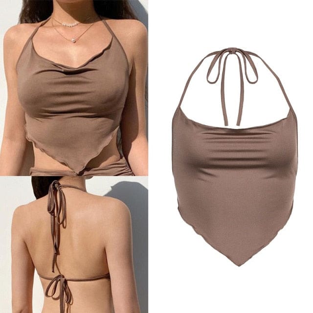 2021 Corset Tank Crop Top Many Trending Colours & Print Variants - OhSaucy