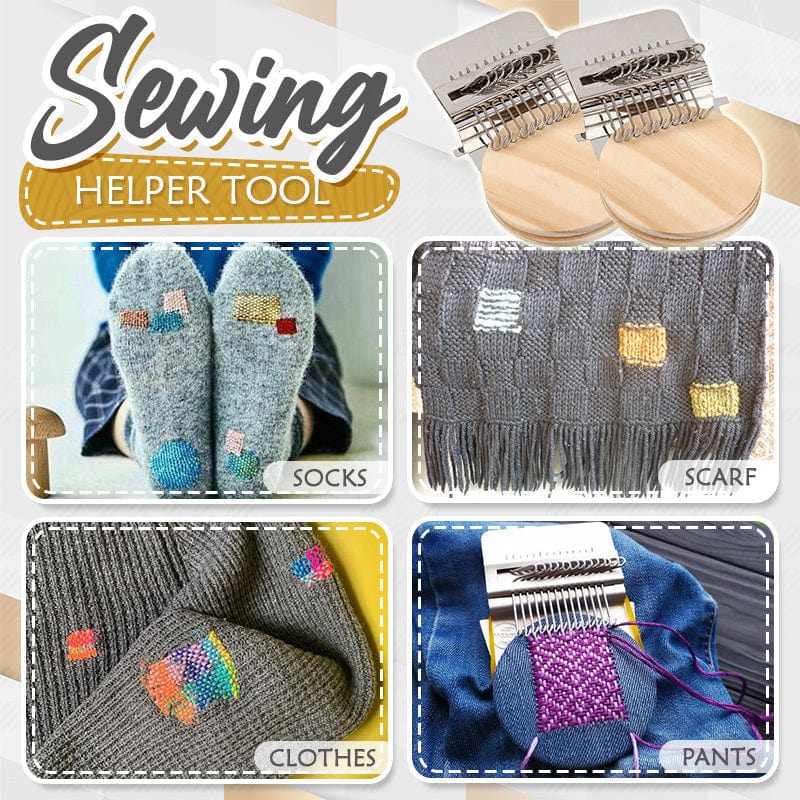 Oh Saucy Apparel & Accessories Darning Mini Wooden Loom Machine