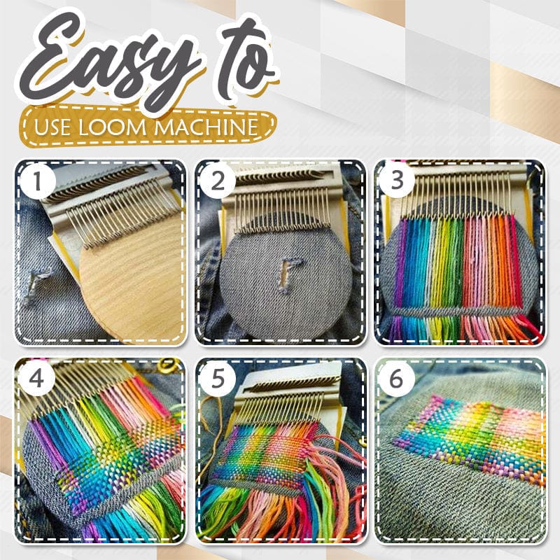 Oh Saucy Apparel & Accessories Darning Mini Wooden Loom Machine