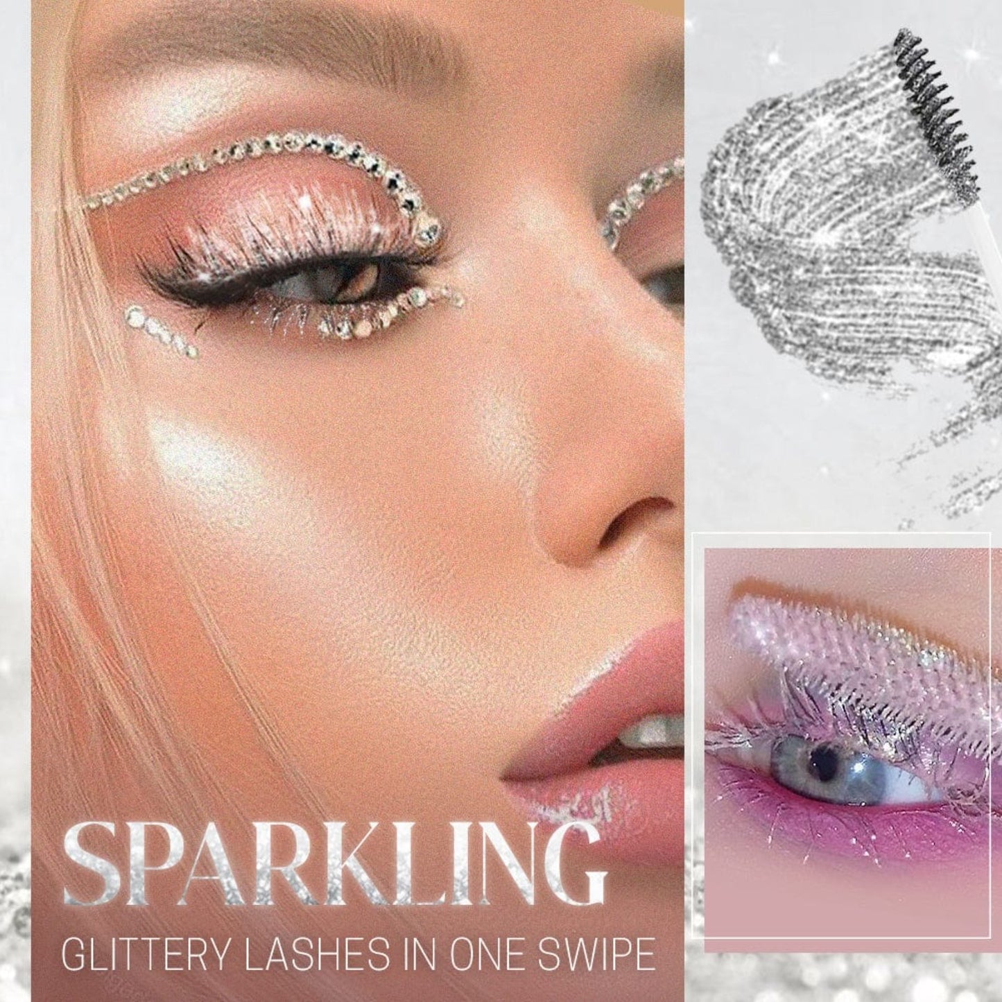 Oh Saucy Diamond Glitter Mascara Topper