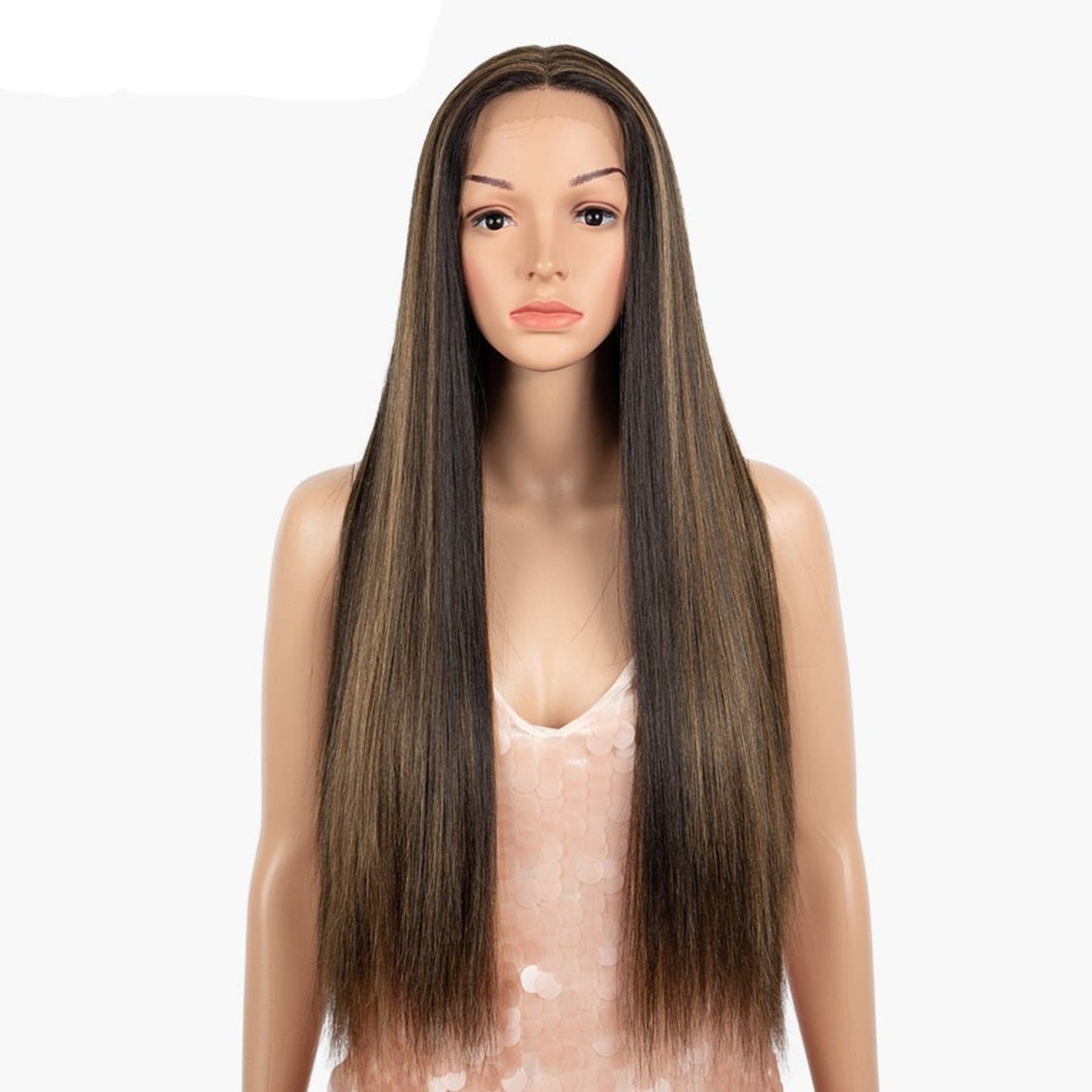 OHS beauty Elite quality Synthetic Lace Wig 30 Inch Long Soft With 14 Colourful Options