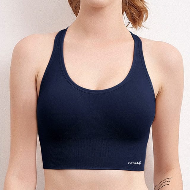 Fitness Gym Bra - Hollow Breathable - Running Yoga Athletic Sportswear - OhSaucy