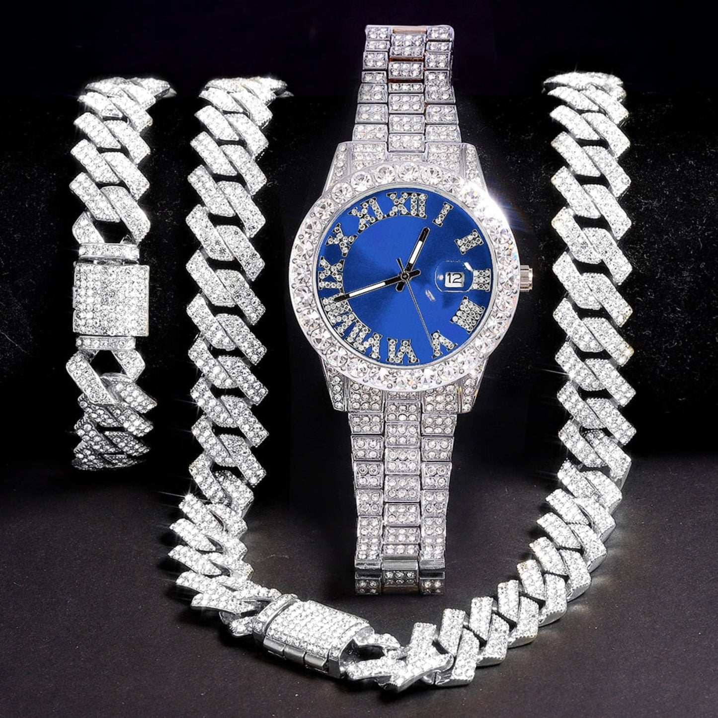 OHS jewelery a set of Watch 1 / width 15mm / DRIP ICY