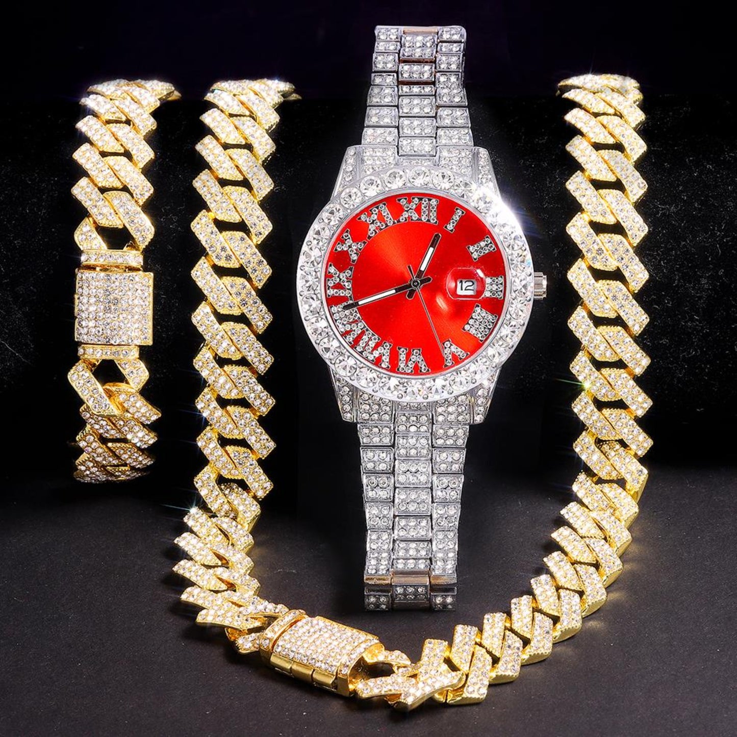 OHS jewelery a set of Watch 2 / width 15mm /DRIP ICY