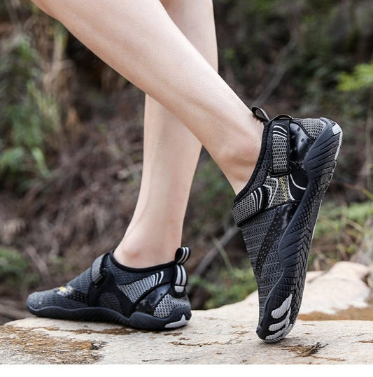 Oh Saucy Shoes Oh Shellfish - Active Water Shoes Men/Women | Barefoot Outdoor Beach Sandals | Plus Size | Nonslip River Sea Diving Sneakers