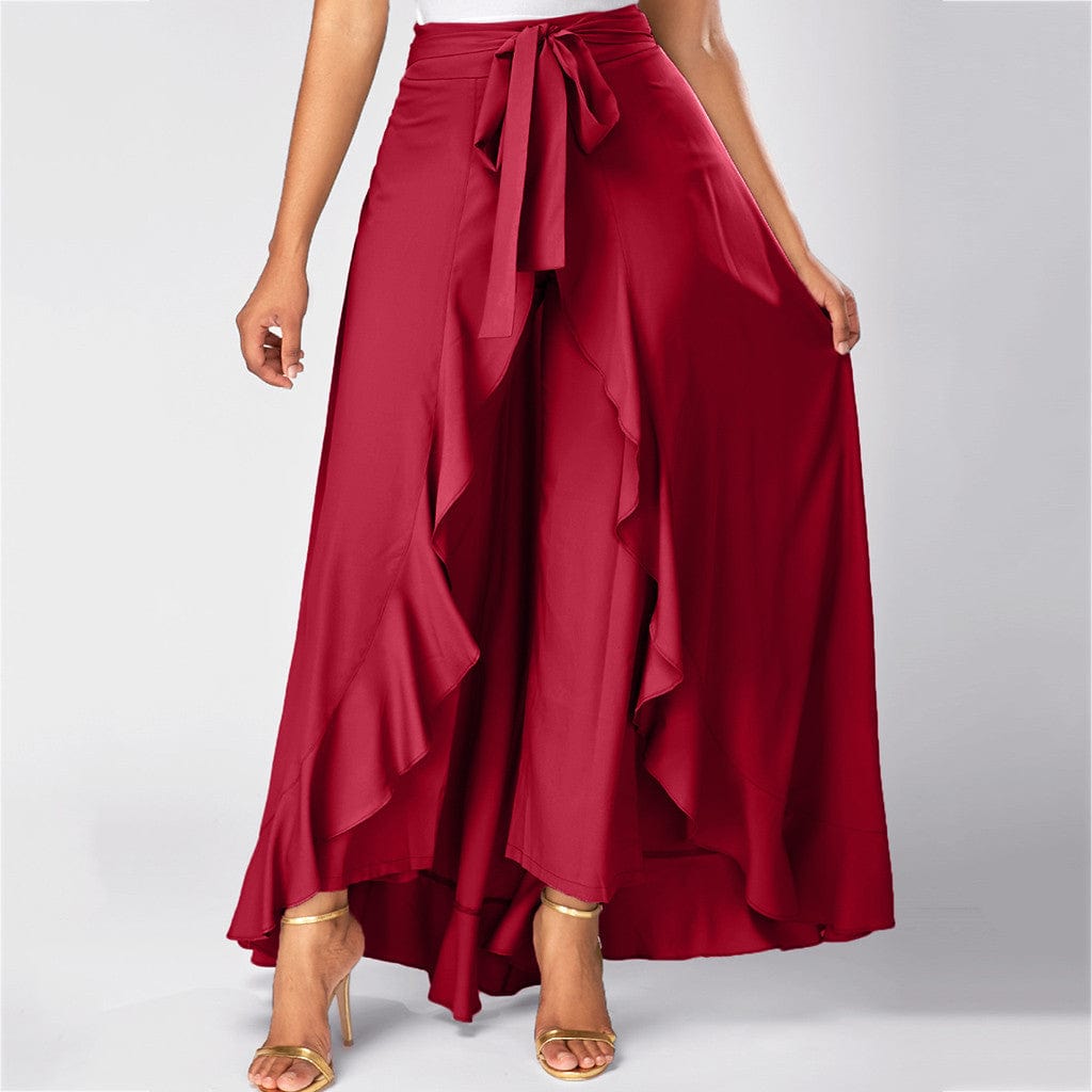 Oh Saucy Skirts RED / S Ohsaucy Moda Elegance Designer Dress Pants!