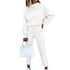 OhSaucy StyleB white / China / S Two Piece Hooded Oversized Fleece Tracksuit