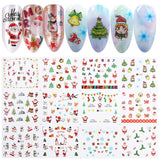 OHS beauty A1153-1164 VIP Nail Stickers Set  Autumn Winter Christmas Halloween Nails 2022