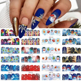 OHS beauty BN1381-1392 VIP Nail Stickers Set  Autumn Winter Christmas Halloween Nails 2022