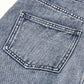 Split Denim Skirts For Women High Waist Patchwork Pocket Temperament Solid Skirt Female 