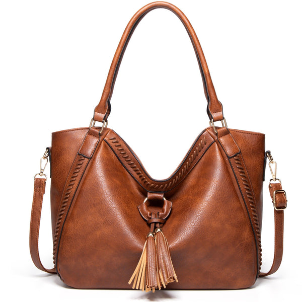 Oh Saucy Brown Crossbody tote bag