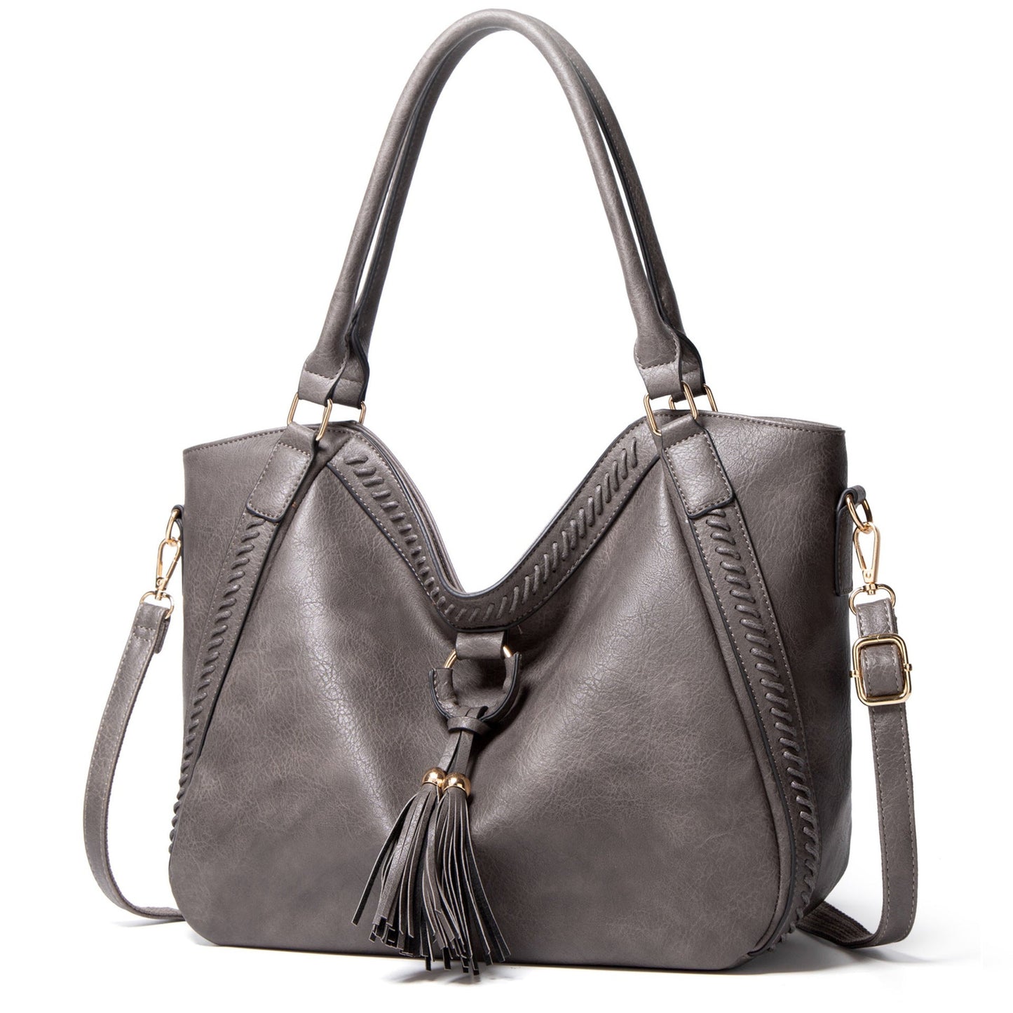 Oh Saucy Gray Crossbody tote bag