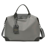 Oh Saucy Light grey Fitness Travel Bags For Women Oxford Shoulder Bag Totes