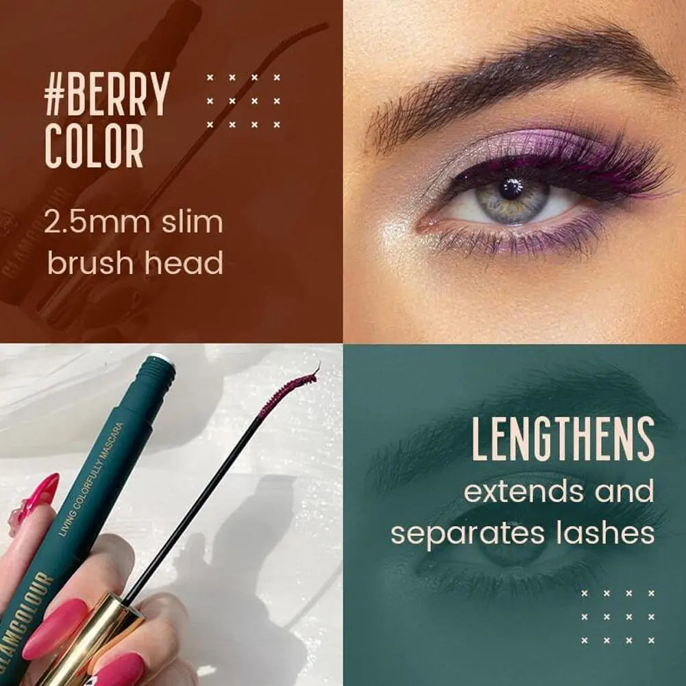 Oh Saucy "Glam Colour" Skinny Waterproof Mascara