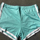 OHS shorts Sky Blue / L Hip Hugging Retro Shorts