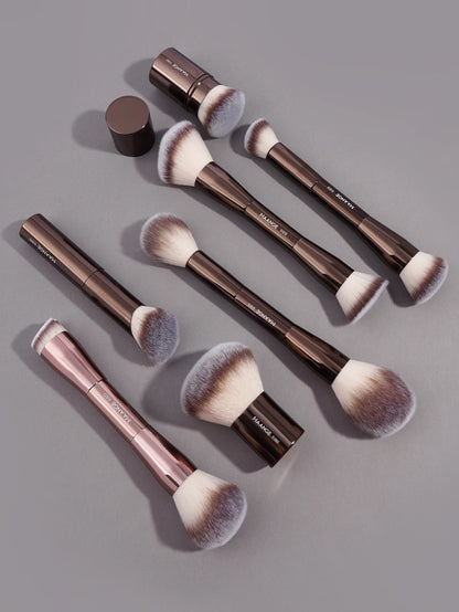 Oh Saucy accessories Coffee-Colour - Set 7pcs MAANGE 7Pcs Professional Makeup Brush Set