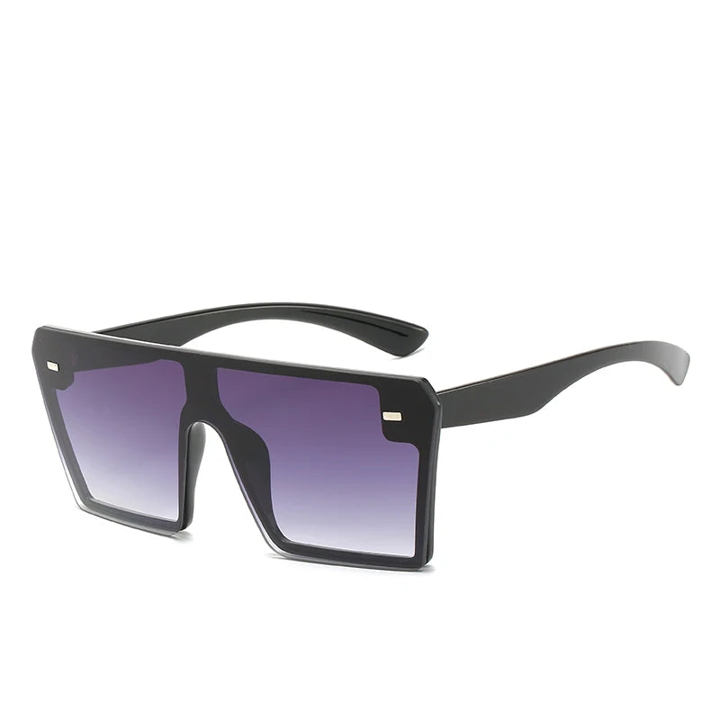 Oh Saucy C3 New Top Oversize Square Sunglasses Women Fashion Retro Gradient Sun Glasses Big Frame Vintage Eyewear UV400