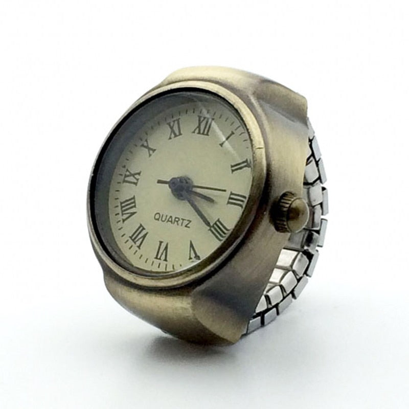 OHS accessories Style 03 "OH Saucy" Quartz Finger Watch Mini Vintage Punk Aesthetic