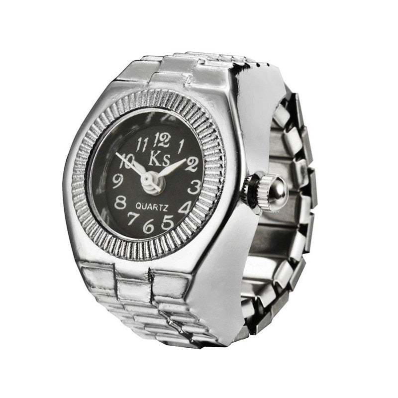 OHS accessories Style 06 "OH Saucy" Quartz Finger Watch Mini Vintage Punk Aesthetic