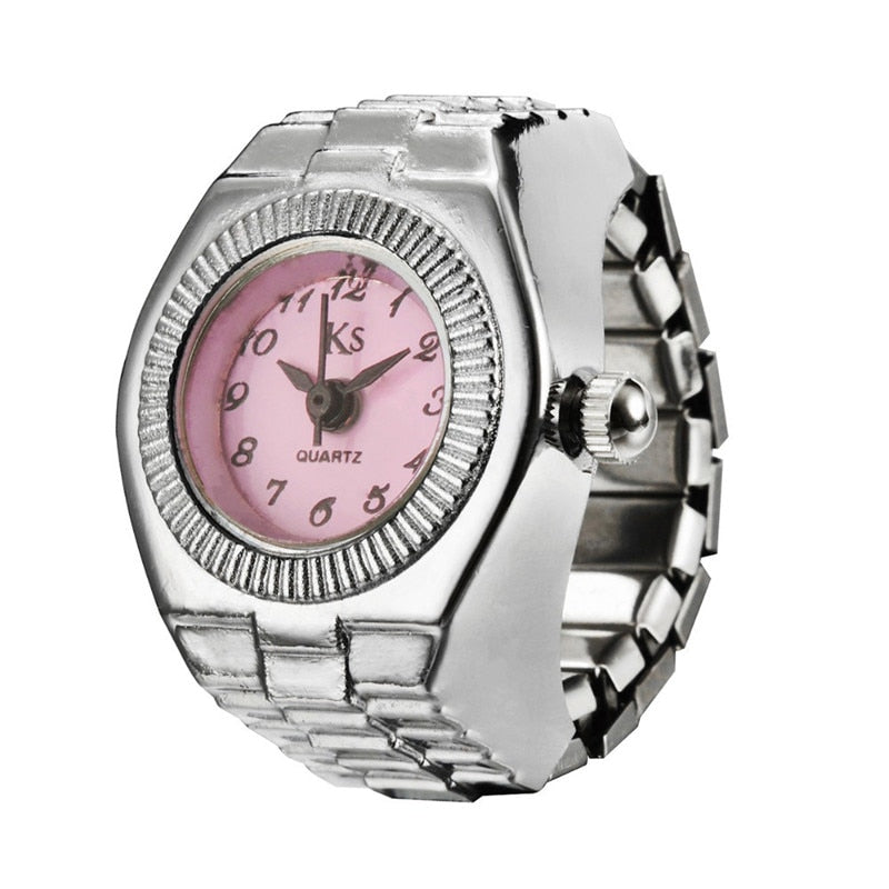 OHS accessories Style 07 "OH Saucy" Quartz Finger Watch Mini Vintage Punk Aesthetic