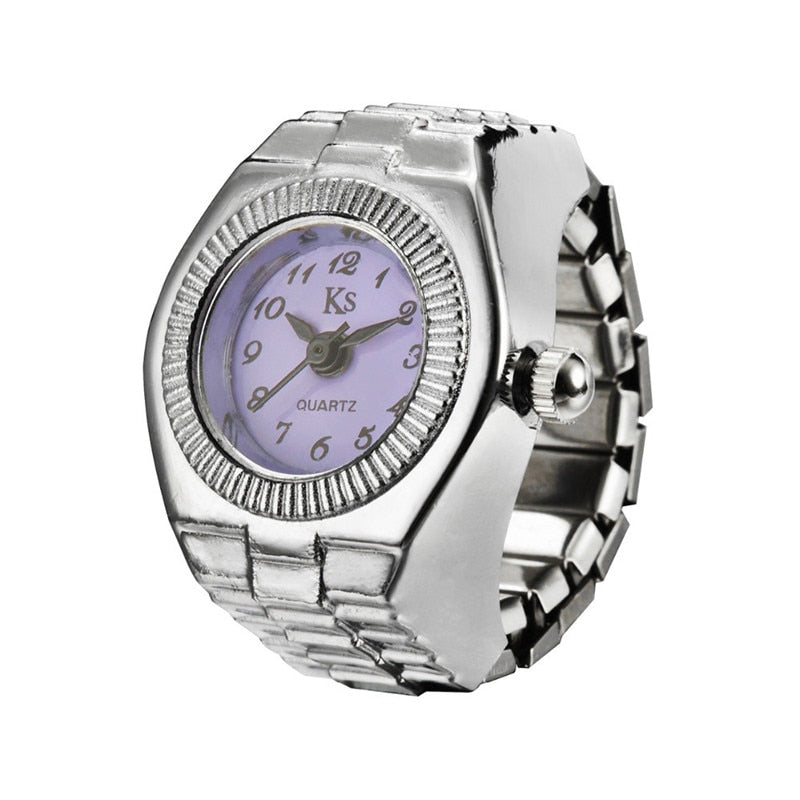 OHS accessories Style 09 "OH Saucy" Quartz Finger Watch Mini Vintage Punk Aesthetic