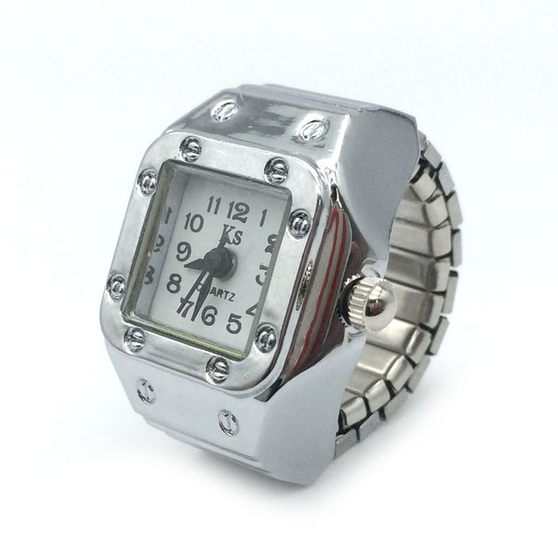 OHS accessories Style 11 "OH Saucy" Quartz Finger Watch Mini Vintage Punk Aesthetic