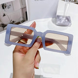 Oh Saucy sunglasses A6 / As shown in the figu Ohsaucy Small Frame Rectangle Sunglasses Summer Travel Eyewear UV400