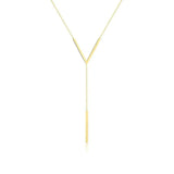 Oh Saucy Gold Color V-shaped Long Sexy Clavicle Gold Chain Necklace Choker