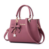 Oh Saucy Oak pink Women Shoulder Bag With Bowknot Star Pendant Totes