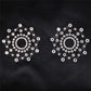 Oh Saucy Body Jewellery as pic 11 1 Pair Fancy Tassel Breast Nipple Cover Self Adhesive
