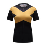 T shirt Women  3D Superhero Quick Dry Compression Shirt Ladies Stretch Sports T-shirt - OhSaucy