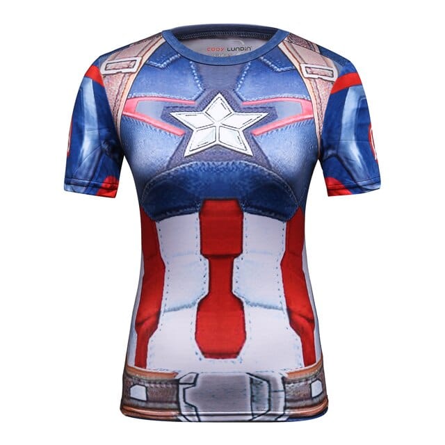 Top Quality 3D Superhero Comic T-Shirt 11 Variations- OhSaucy