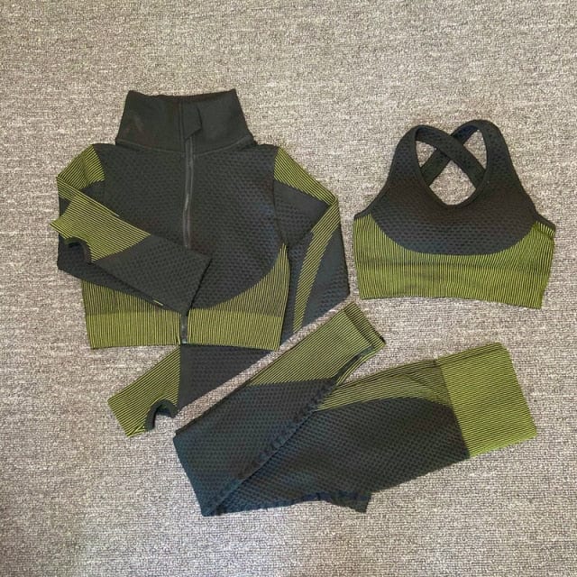 Top High Waist Leggings Sports Suits - OhSaucy