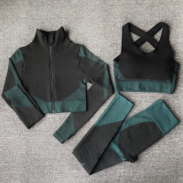 Top High Waist Leggings Sports Suits - OhSaucy