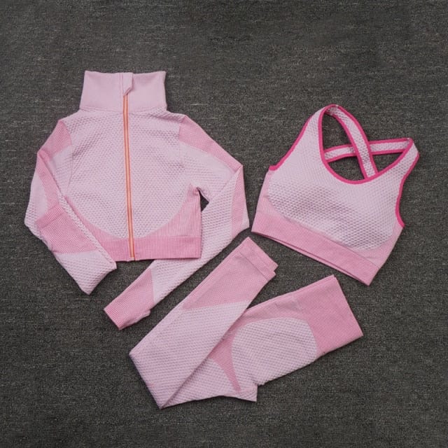 Top High Waist Leggings Sports Suits - OhSaucy