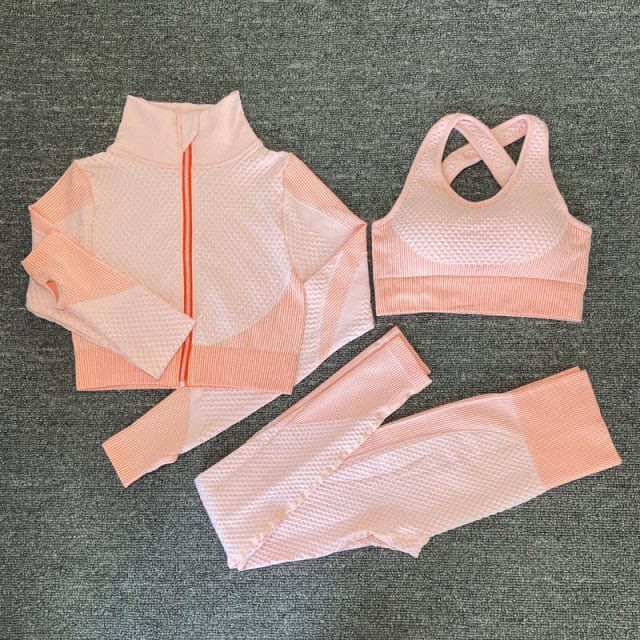 Top High Waist Leggings Sports Suits - OhSaucy