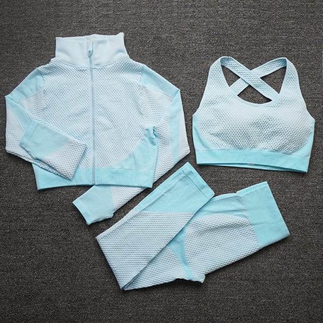 Top Quality Sports Yoga Workout Suits 9 Colour Variations - OhSaucy