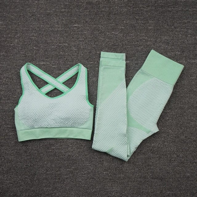 Top High Waist Leggings Sports Suits - OhSaucy
