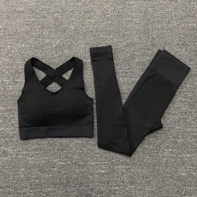 Top High Waist Leggings Sports Suits - OhSaucy