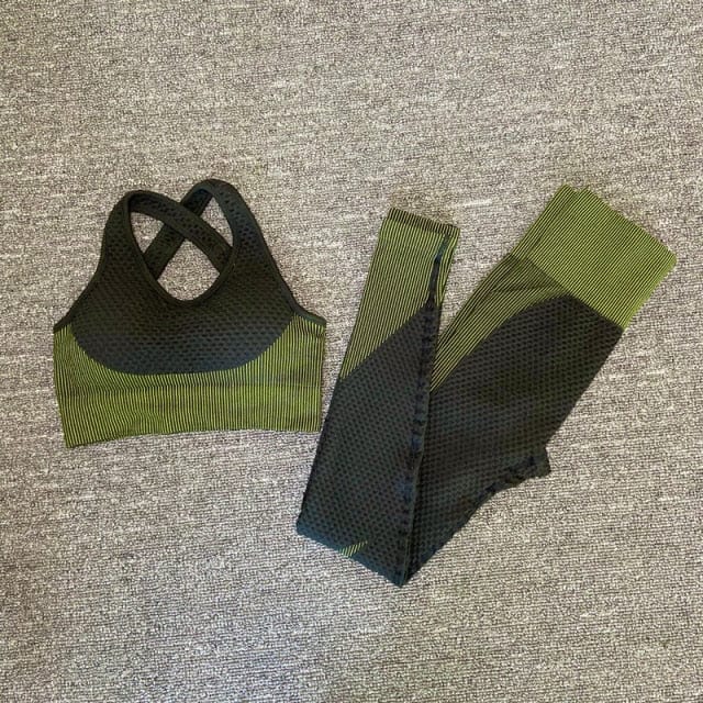 Top High Waist Leggings Sports Suits - OhSaucy