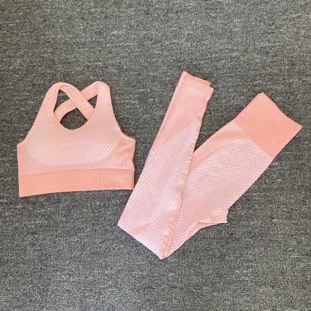 Top High Waist Leggings Sports Suits - OhSaucy