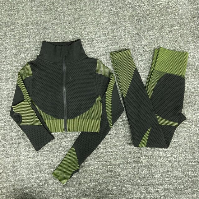 Top High Waist Leggings Sports Suits - OhSaucy