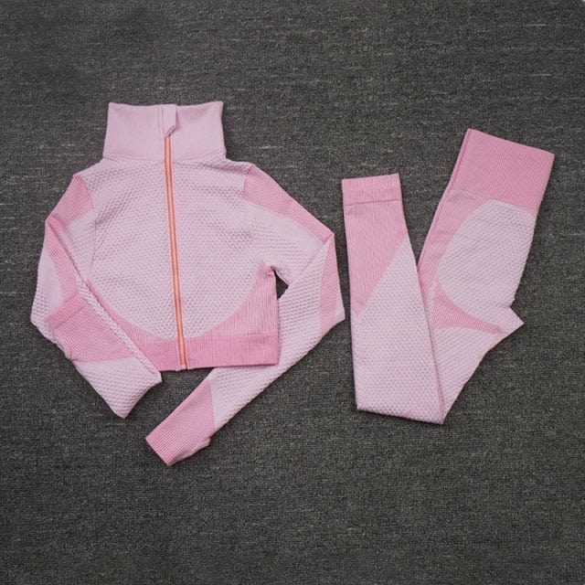 Top High Waist Leggings Sports Suits - OhSaucy