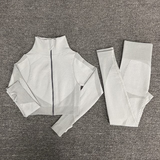 Top High Waist Leggings Sports Suits - OhSaucy